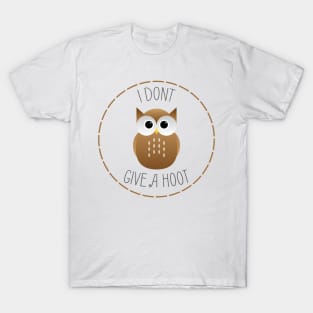 I Don't Give a Hoot T-Shirt